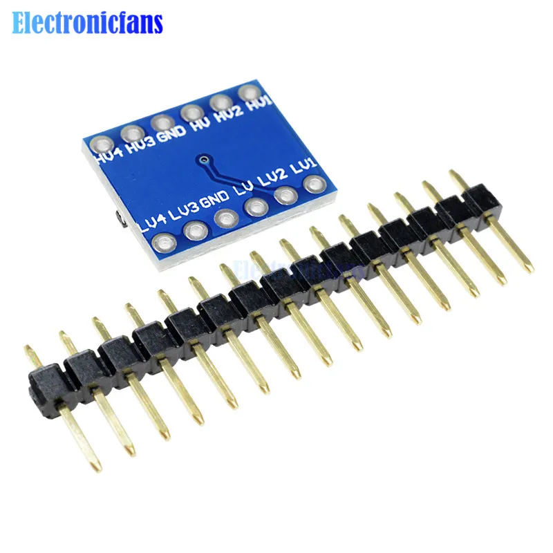 Преобразователь логического уровня IIC I2C двунаправленный Модуль платы 5 В/3 3 В