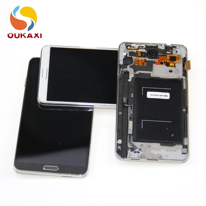 N9005 ЖК дисплей для Samsung Galaxy Note 3 сенсорный экран дигитайзер + рамка в сборе|Экраны