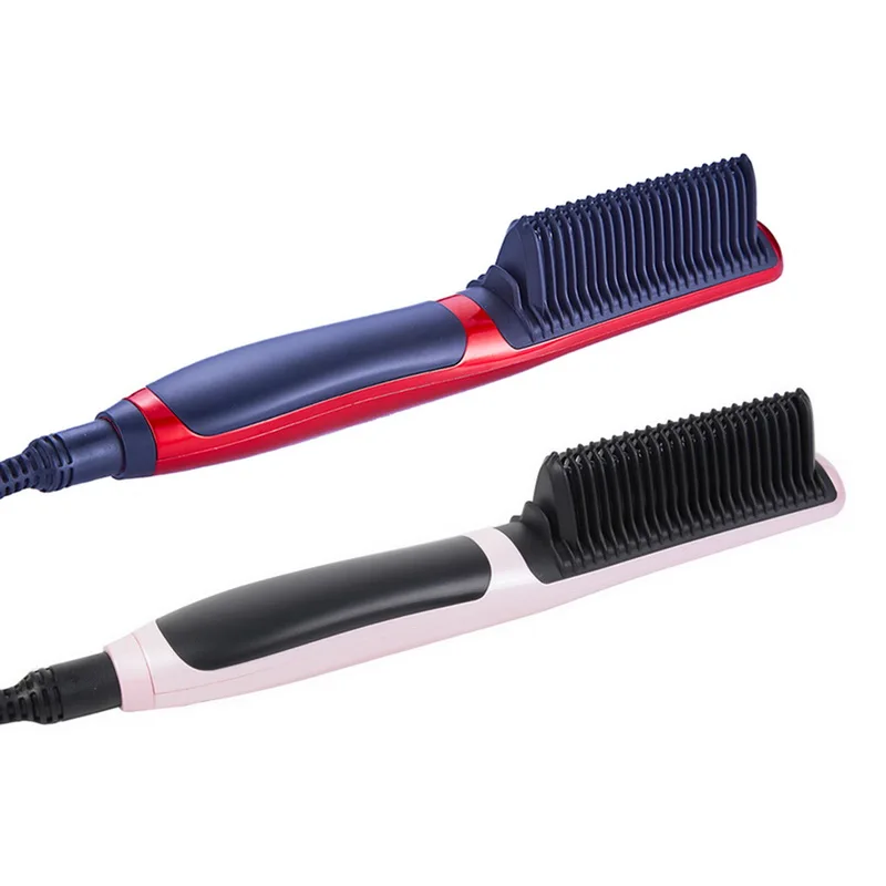 

Hair Brush Fast Hair Straightener Comb Electric Brush Auto Straight Hair Comb Brush With Heating Elements Temperature Control