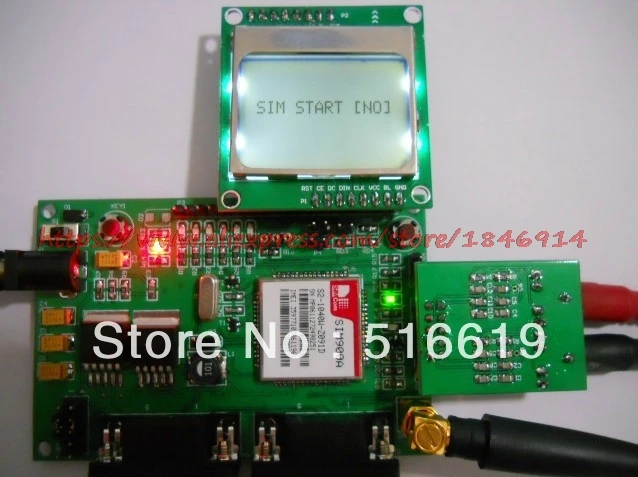 

STM32 SIM900 GSM+GPRS+ base + MMS DTU MCU development board Passthrough super SIM300