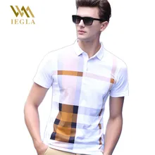 Polos Para Hombre Men Polo Shirts High Quality Fashion Summer Male Short Sleeve Polos Shirt Printed Lattice Homme Camisa Tops Polos Para Hombre Men Polo Shirts High Quality Fashion Summer Male Short Sleeve Polos Shirt Printed Lattice Homme Camisa Tops