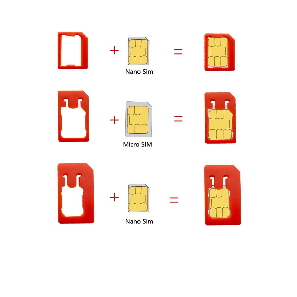 Набор адаптеров для сим-карт и нано-сим держатель для карт чехол с lphone Pin иглой, тонкий размер кредитной карты для кошелька, чехол для хранения