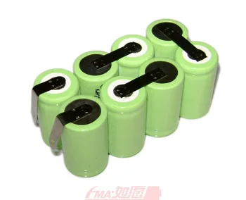 

One Nickel Metal-Hydride (Ni-MH) 9.6V 1300mAh Rechargeable Battery Pack 8SXT