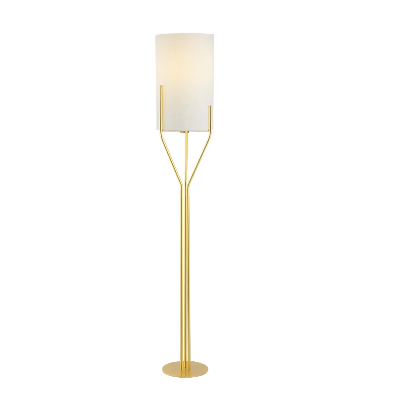 

Creative Floor lamp 173cm simple modern personality fashion creative living room bedroom study gold color floor lamp lighting