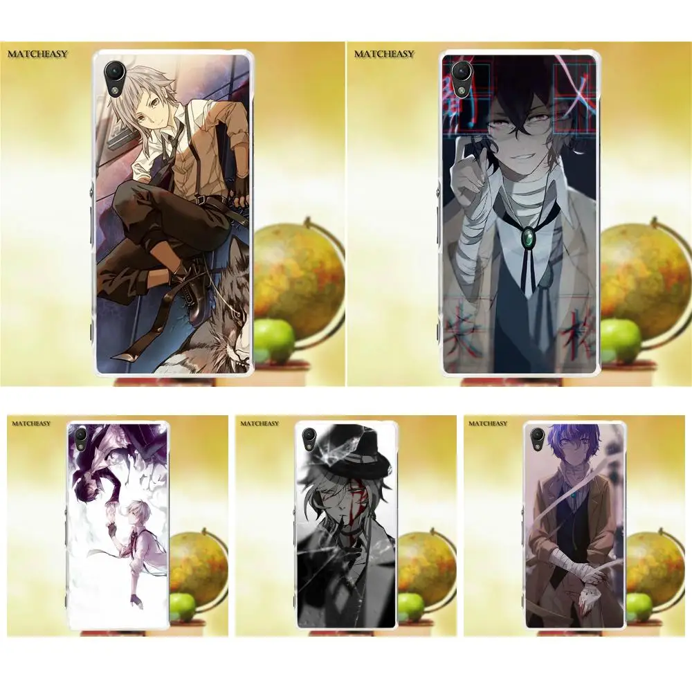 Oedmeb японское аниме Bungou бродячие собаки из ТПУ оптовая продажа для Sony Xperia Z Z1 Z2 Z3 Z4 Z5