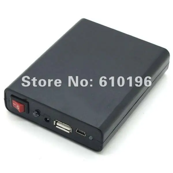 New 5V 2A Mobile Power Supply USB Battery Charger 18650 Box for Iphone,Cell phone,MP3,MP4 Drop