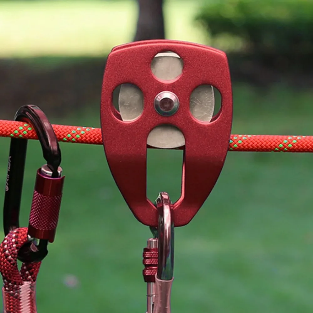 Aluminum Alloy Big Pulley Outdoor Mountaineering Rescue Bearing