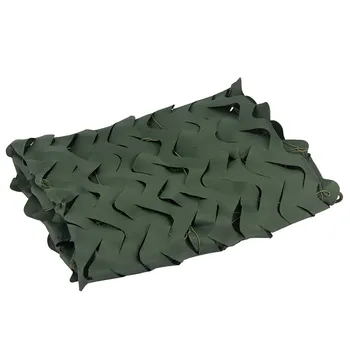 

3M*5M Pure Green Military Camouflage Net Hunting Military Camouflage Net Outdoor Bird Photography Green Military Camouflage Net