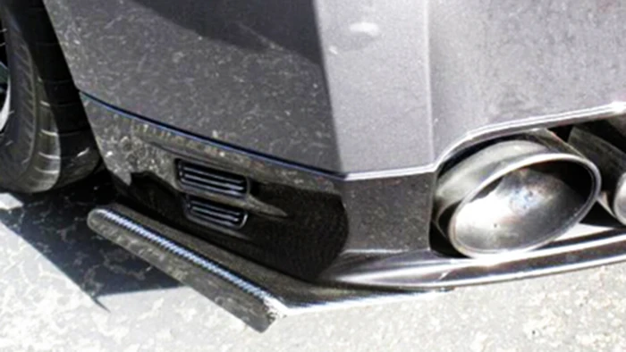 09-10 Nissan GTR R35 J-Style Rear Bumper Extension (6)