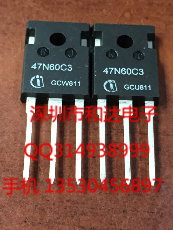 

5pcs/lot SPW47N60C3 47N60C3 new original