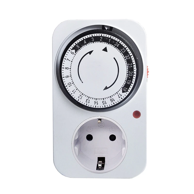 

Timer Socket EU/US/UK Plug 24 Hour Electrical Multi Mechanical Wall Outlet Switch Digital Countdown Energy-saving Socket