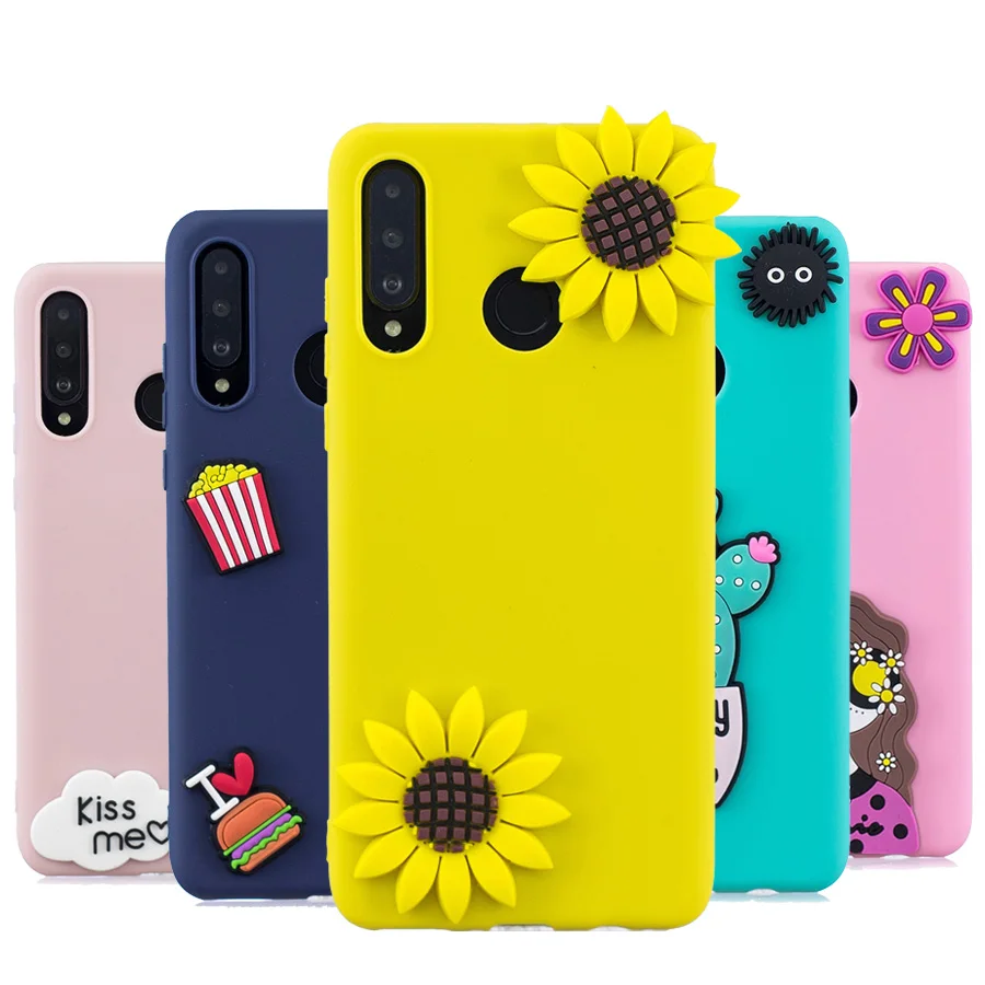 Чехол для Huawei Honor 10i 20i чехол мягкие силиконовые чехлы из ТПУ с 3D милым мультяшным