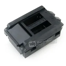 FPQ-64-0.8-13 Enplas IC Тесты разъем 0,8 мм Шаг QFP64 TQFP64 FQFP64 PQFP64 посылка