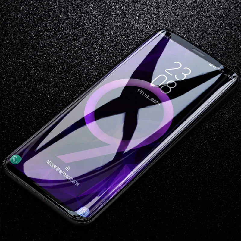 Gourde закаленное стекло для Samsung Galaxy S9 plus s8 S8 + 3D полное покрытие Защитная пленка