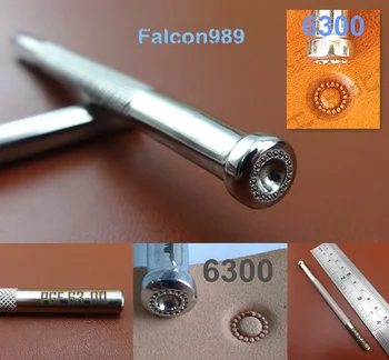 

1pc Stainless Steel Leather Craft Carving Stamping Stamp Punch Stamper Tool Master Leather Stamper - Chisel Pricking Iron Awl