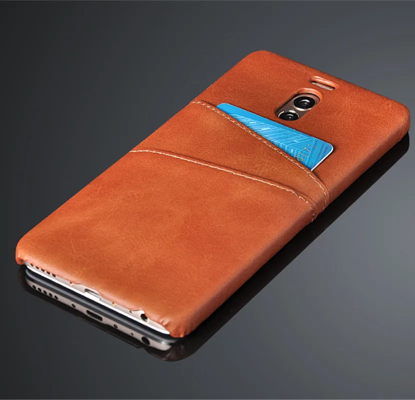 Кожаный чехол PDGB для Meizu M6s S6 M6t M6 Note Meizu 15 Plus, задняя крышка для Meizu Note 8 9, держатель для карт, чехол-кошелек