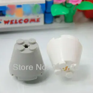 

Free Shipping!6233 20pcs *Cone 3x3x2* DIY enlighten block,Brick parts,Compatible With Assembles Particles
