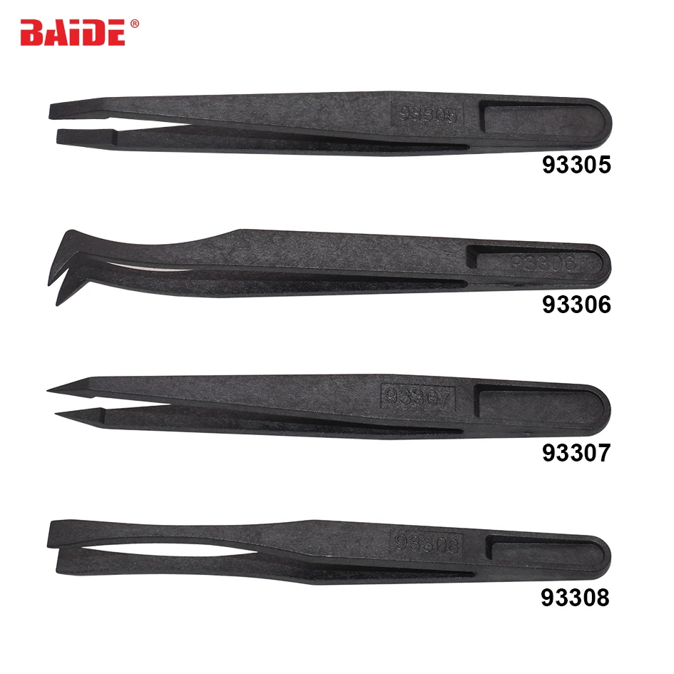 Buy Wholesale High Quality Plastic Black ESD Tweezers