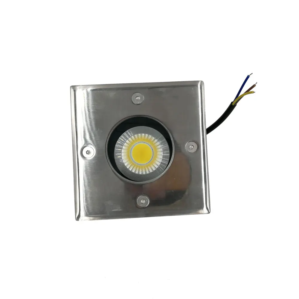 5W Waterproof LED Underground Light Kit IP65 Gu10 Outdoor Ground Garden Path Floor Buried Yard Spot Landscape with gland IP BOX (5)