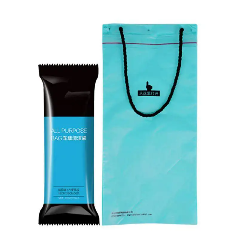 

Car Auto Portable Car Seat Back Garbage Bag Trash Can Leak-proof Dust Holder Case Box Car Styling