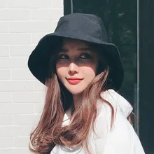 Женские шапки для туризма, одноцветная шляпа с оборками, складная, переносная, моющаяся, хлопковая шапка, уличные, хозяйственные шапки для кемпинга