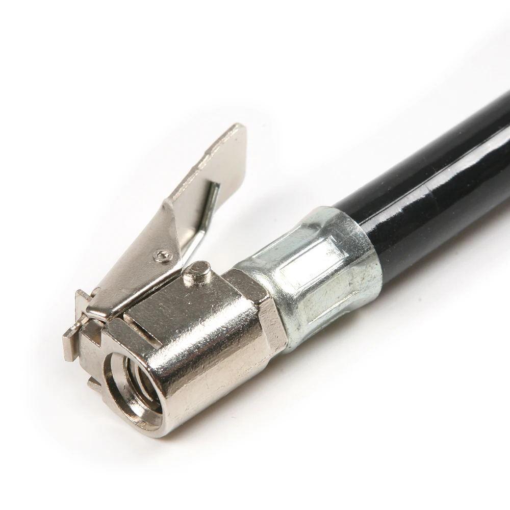 Motorcycle Bike Car Tyre Air Pump Inflator 1/4" Rubber Air Pipe Hose