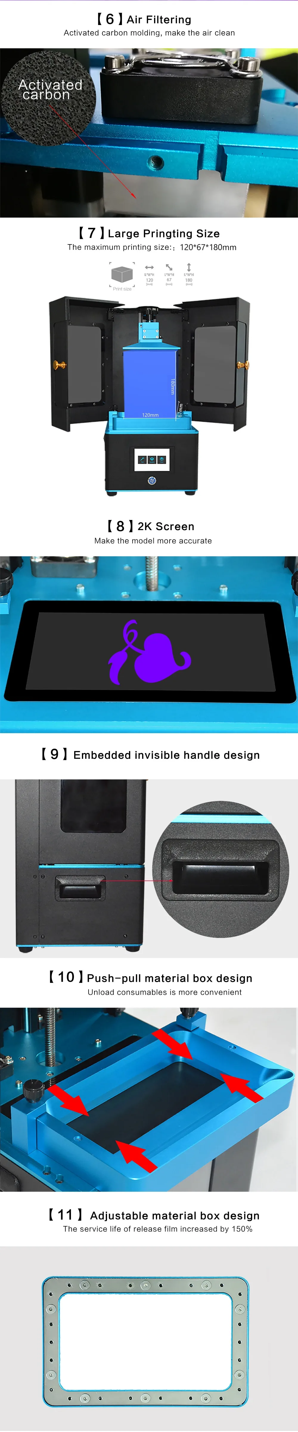 Tronxy ультработ lcd УФ-светильник отверждения 3d принтер для ювелирных изделий офф-лайн SLA 250 мл смолы и USB флэш-накопитель 8 г U диск ключ в подарок