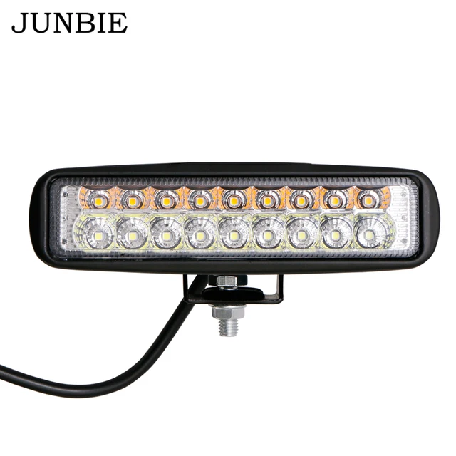 JUNBIE 54W DRL LED Flood Work Light Worklight 10 60V 12 volt led work