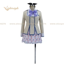 Kisstyle Moda Si Su Bandera Breaks Nanami Knight Bladefield COS Ropa Cosplay Traje de Uniforme, Modificado Para Requisitos Particulares Aceptado
