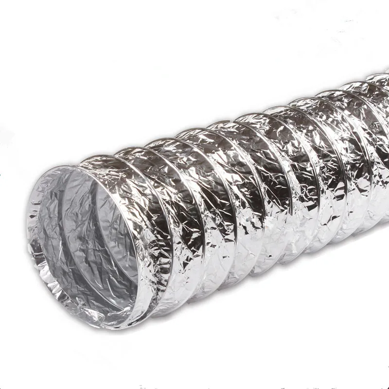 Aluminum tube ventilation hose exhaust pipe exhaust pipe exhaust hood ventilator hose fresh air pipe Aluminum tube ventilation hose exhaust pipe exhaust pipe exhaust hood ventilator hose fresh air pipe