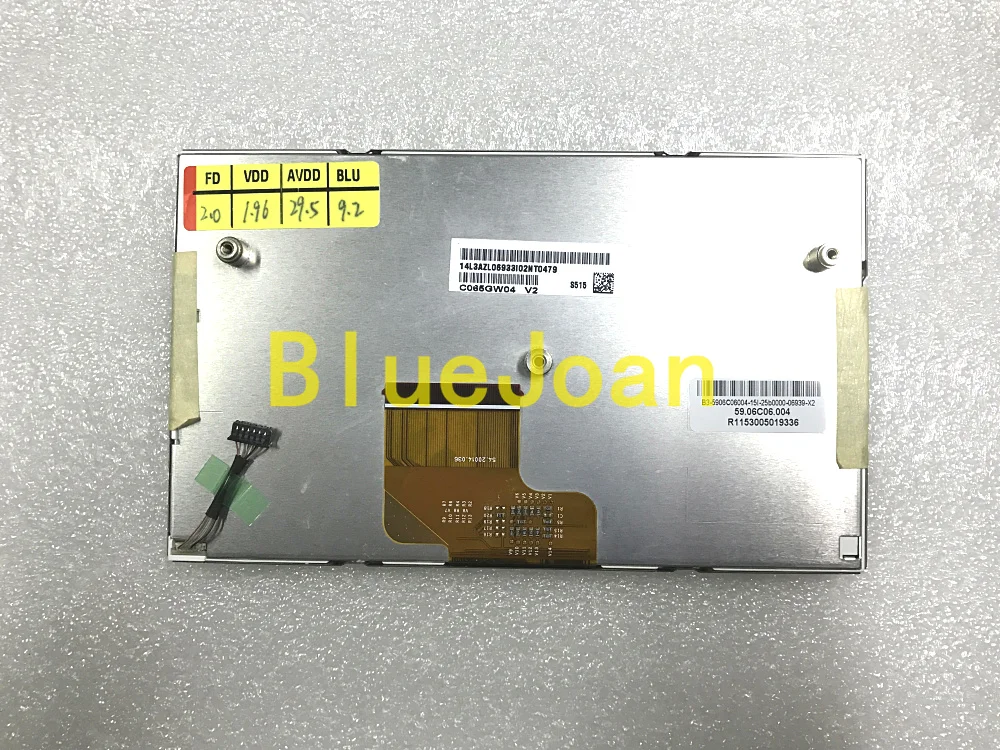 C065GW04 V2 BLD065TC020 400*240 6,5 дюймов ЖК-дисплей Экран Панель для навигации автомобиля ЖК-дисплей