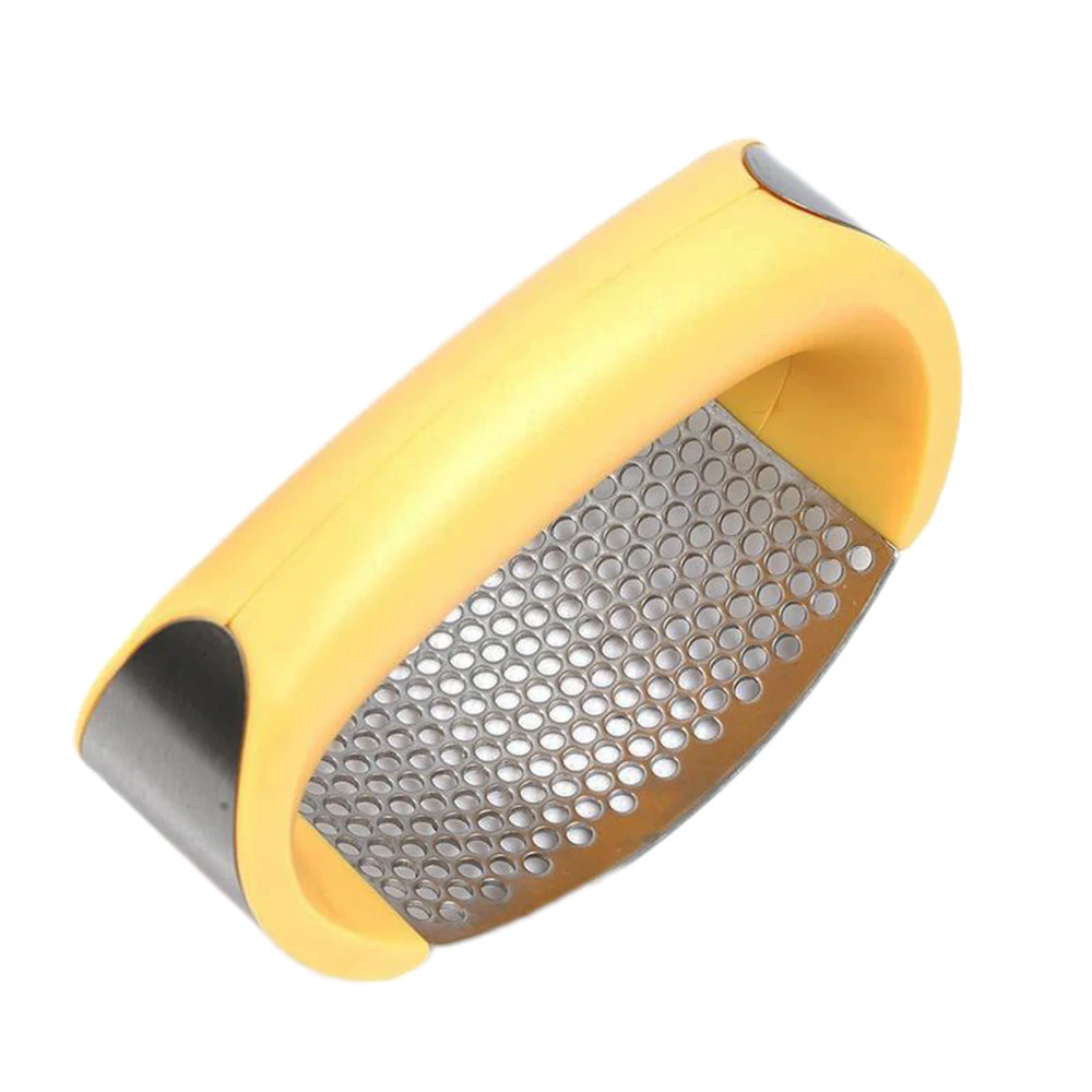 

Garlic Presser Curved Garlic Grinding Slicer Chopper Garlic Presses Cooking Gadgets Tool