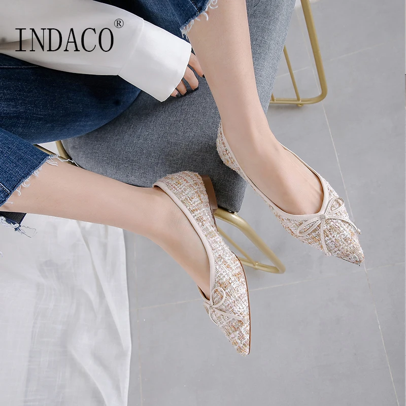 

2019 Women Leather Flat Shoes Comfortable Beige Casual Shoes 2cm Women Loafers