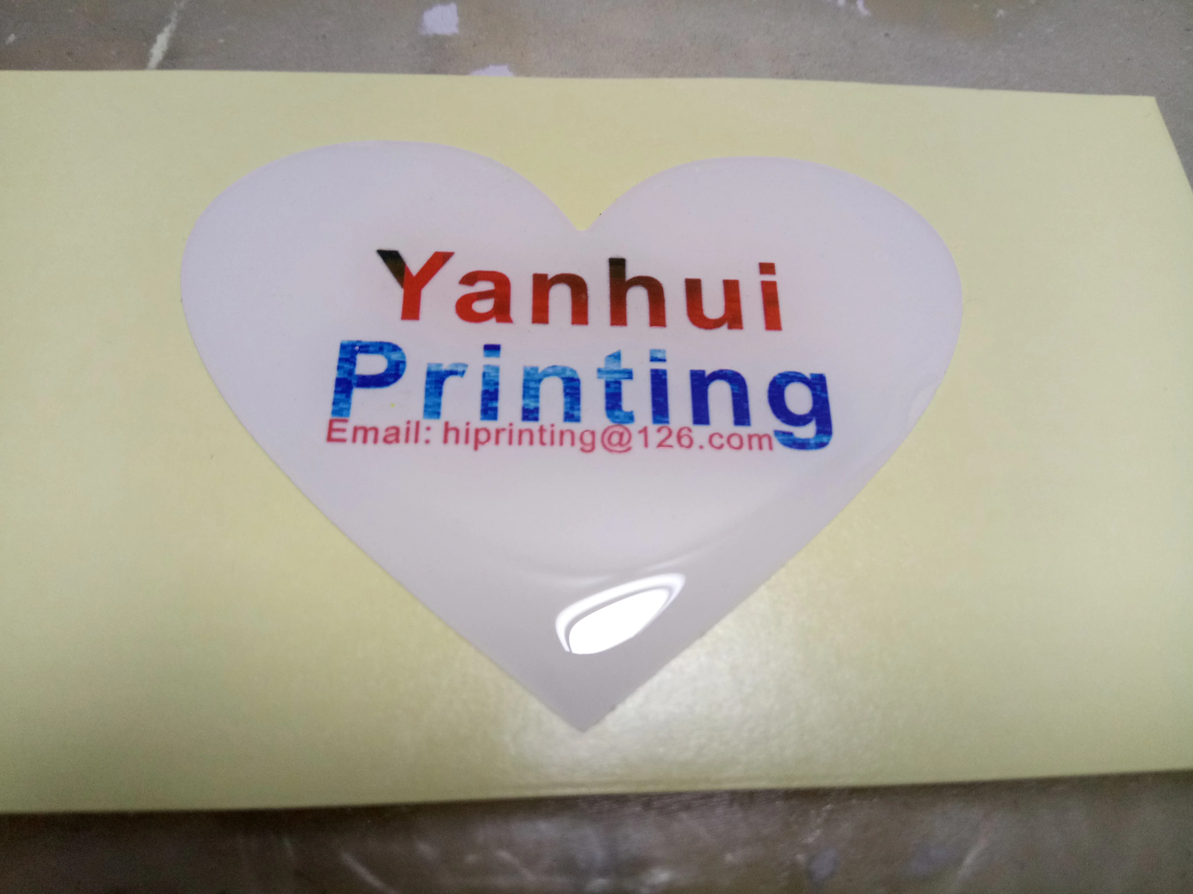 

8 designs dome sticker label custom