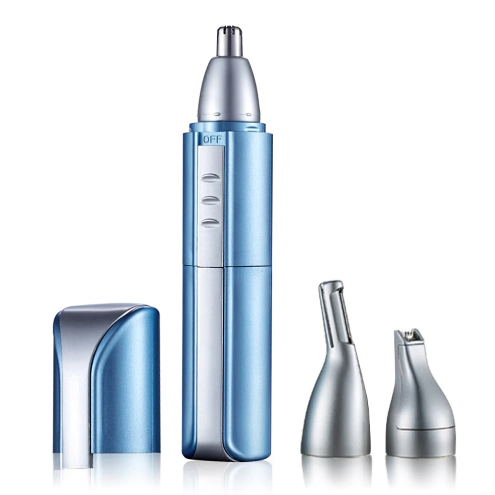 

Paiter Electric Nose Ear Hair Trimmer Eyebrow Trimmer Sideburn Curve Trimmer Rechargeable 3 in 1 both Man and Lady Use FISHKIM