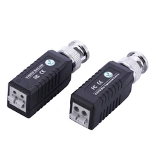 Émetteur-récepteur torsadé à 5 canaux, connecteur mâle passif UTP Balun vidéo, émetteur-récepteur pour caméra analogique AHD,TVI,CVI