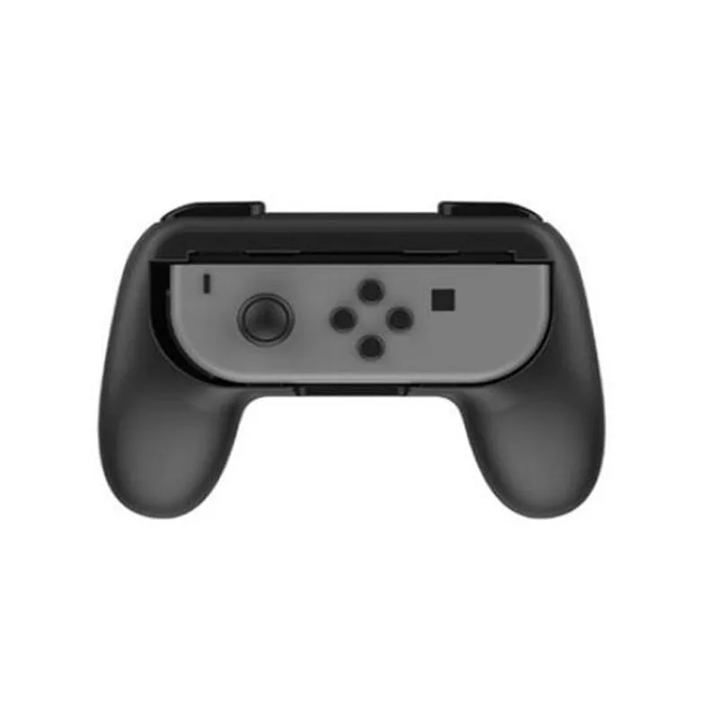 Левый+ правый кронштейн Joycon, держатель, ручка, рукоятка, чехол, для пульта, NS Joy-Con, контроллер, геймпад, рукоятка, подставка, поддержка - Цвет: 1 Black