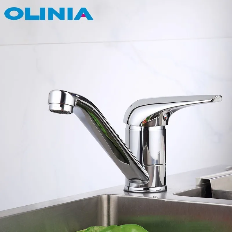 Olinia Kitchen Faucet Deck Mounted Mixer Tap 360 Degree Rotation Deck Mounted Mixer Tap Sink Faucet Torneira Cozinha OL7194 Olinia Kitchen Faucet Deck Mounted Mixer Tap 360 Degree Rotation Deck Mounted Mixer Tap Sink Faucet Torneira Cozinha OL7194