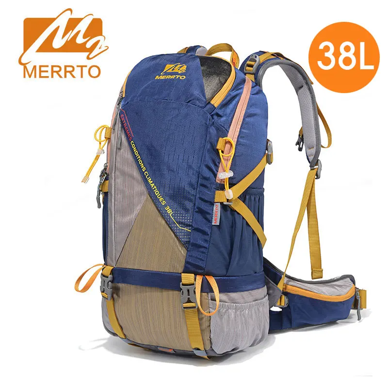 MERRTO تكتيكات حقيبة 30L 38L الإطار الداخلي لمسافات طويلة كيس التسلق للجنسين في الهواء الطلق للماء المشي لمسافات طويلة التخييم تسلق حقيبة الظهر