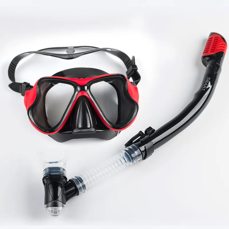 SBART Myopia Diving Mask To Scuba Diving Swimming Tempered Glass