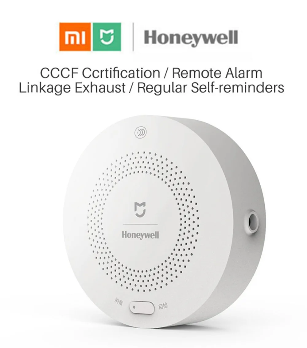 Xiaomi Mijia Honeywell умный детектор газа CH4 мониторинг Газа потолок и настенный приложение Mihome дистанционное управление