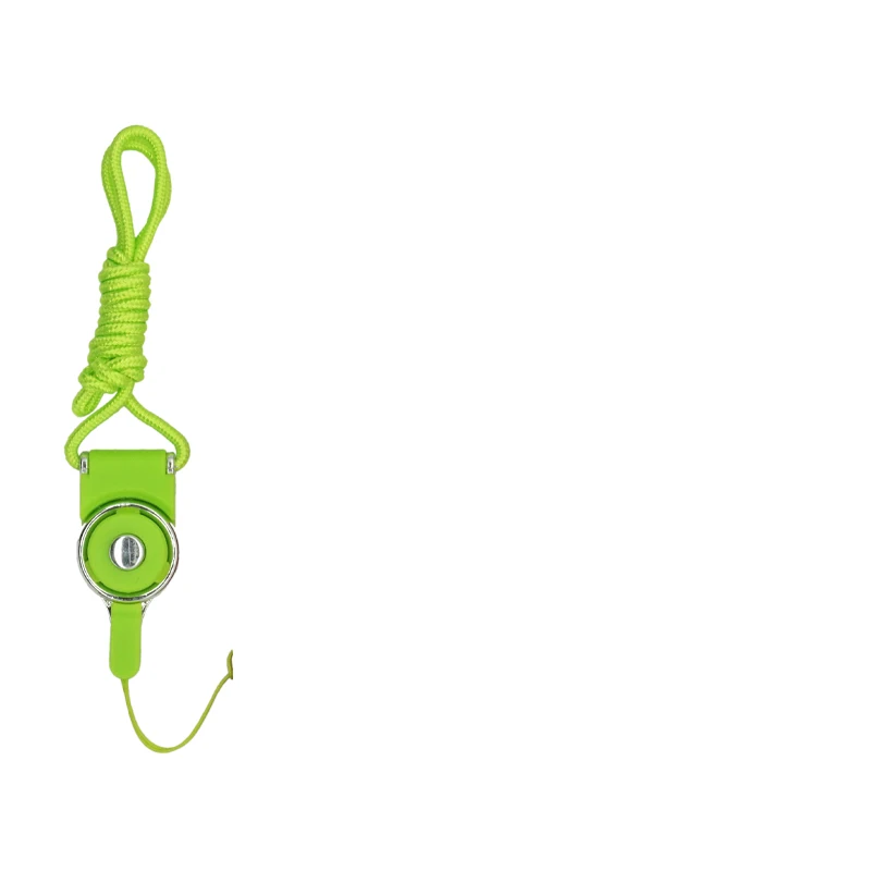 Portefeuille съемный длинный ремешок на шею для ключа id бейджа Держатель Xiaomi mi 5 mi 5 iPhone 7 6 keycord ремешки для мобильных телефонов - Цвет: Green