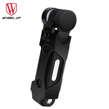 WHEEL UP Folding Bike LockAnti-theft Alloy Steel Cycling Lock Anti-cut Safety MTB Road Bicycle Foldable Lock Key Password Locks