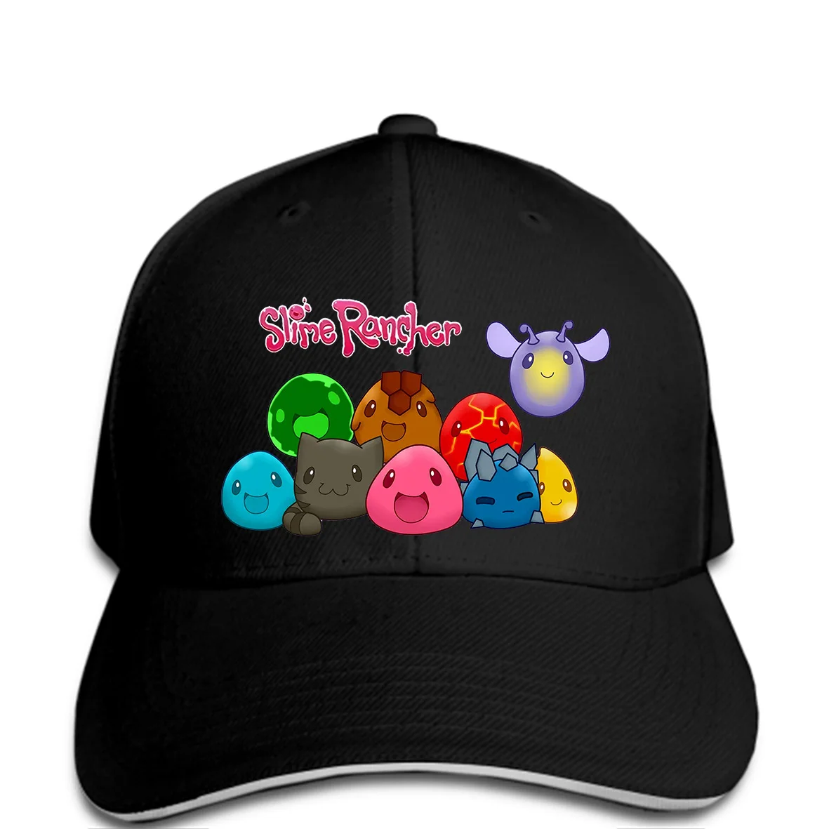 

Men Baseball cap Kid's Dark Slime Rancher Art Baseball cap funny Hat novelty tsnapback women