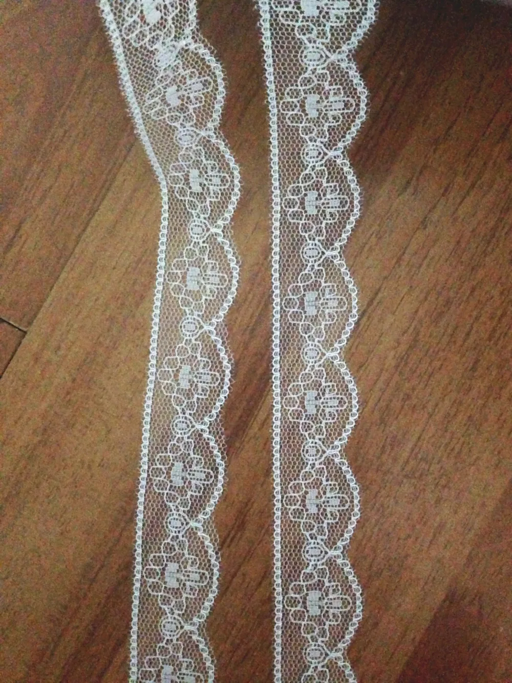 

2cm 0.78inch width 100feets white cute wave lace trim zakka craft handicaft DIY Sewing garment clothing deocration,headband