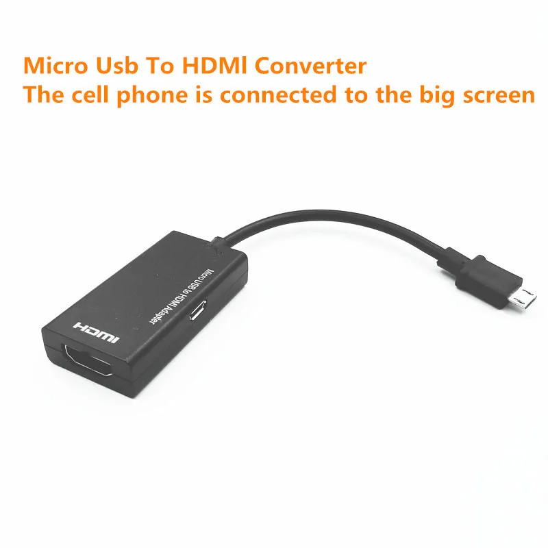 2 в 1 type C Micro USB к HDMI адаптер для ТВ монитора 1080P HD HDMI аудио видео кабель конвертер для samsung HUAWEI Xiaomi