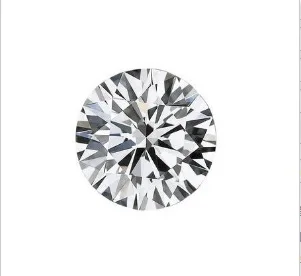 

2.2Ct Test Positive 8.5mm Round Cut Loose Moissanite Authenticity Test Positive Certificate Brilliant Forever