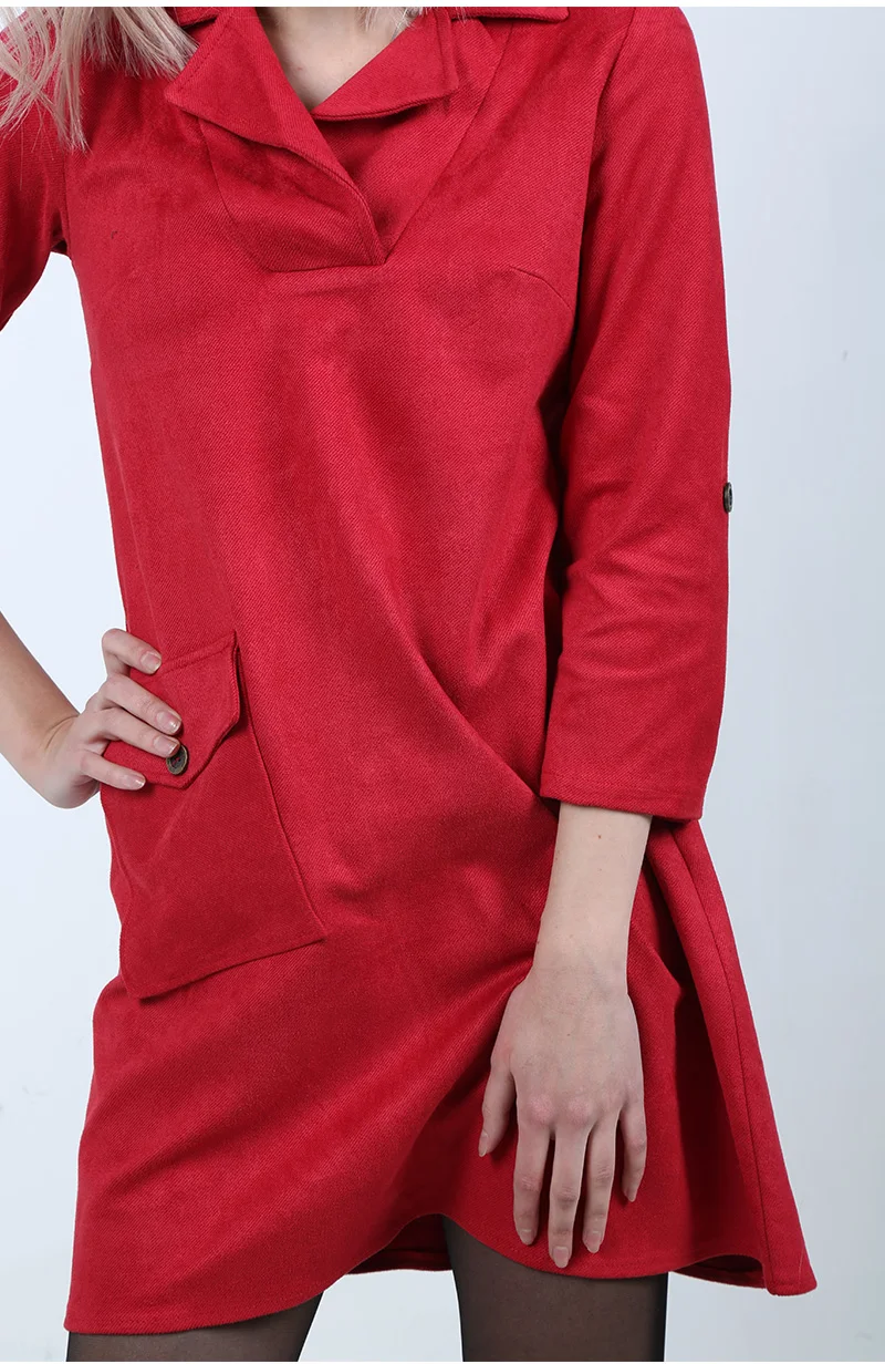 C022XQ-Suede-Lapel-A-line-dress_07
