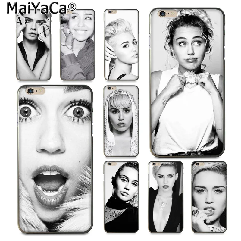 

MaiYaCa Sexy Miley Cyrus Amazing new arrival phone case cover for Apple iphone 11 pro 8 7 66S Plus X 5S SE XS XR XS MAX cover