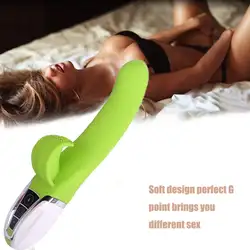 Симуляционный дилдо клитор массажер женский полное колебание Силиконовый водонепроницаемый Мастурбация женский вагинальный клитор